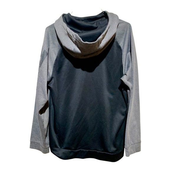 Men's Black and Gray Nike Hoodie Size Small - Picture 2 of 3